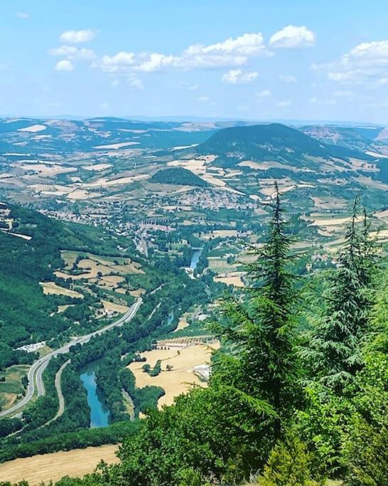 Panoramique Balcon Wifi Centre-Ville Millau Buitenkant foto